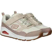 SKECHERS Uno - Mesh Pop Klittenband - Beige - Maat 31