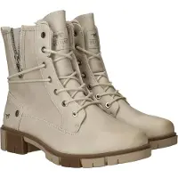 Mustang Veterschoenen Hoog Veterschoenen Hoog - Gebroken wit - Maat 36