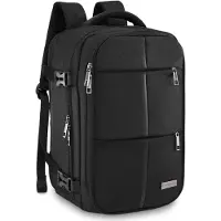 Zagatto Sac à dos pour avion 40 x 20 x 25 cm, 20 L, WIZZAIR, RYANAIR, noir, ZG1056