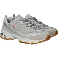 SKECHERS D'Lites Dazzling Shine Damen Sneaker Grau