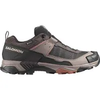 Salomon - Chaussures de randonnée journée en GORE-TEX - X Ultra 5 GTX Blkcof/Walnut/Arabia pour Homme - Taille 44 - Marron