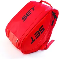 Set Sanyo Wolf Padel Racket Bag Rouge