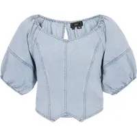 Faina Chemisier bleu clair
