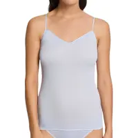Hanro Haut ' Cotton Seamless ' bleu clair