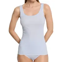 Hanro Haut ' Cotton Seamless ' bleu clair