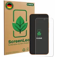 ScreenLeaf Film de protection d'écran, Protection d'écran Écologique, Clear, Anti-Rayures (2 pcs, Honor Magic 8 Lite), Téléphone portable : film de protection, Transparent