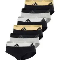 Adidas Slip ' Active Flex Cotton ' gris chiné / noir