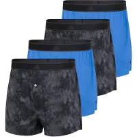 Adidas Boxers ' Active Woven ' bleu clair / gris foncé