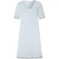 Hanro Chemise de nuit ' Inaya ' bleu clair