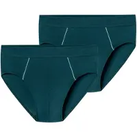 Schiesser Slip ' Comfort Fit ' pétrole