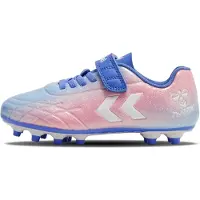 Hummel Chaussures de football Top Star FG JR rose/bleu/blanc 216568-3916, pointure : 26 EU