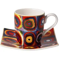 Goebel Wassily Kandinsky - Quadrate (Espressotasse, Fine...
