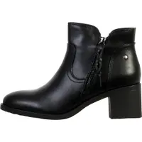 Super Mode Bottines à Zip - Noir