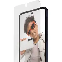 PanzerGlass . by PanzerGlass Film de protection d'écran pour Samsung Galaxy A37 5G | Coupe ultra-large avec EasyAligner