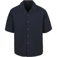 BOSS Chemise Lapisy Seersucker Marine