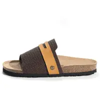 Bayton Mule 'GAUGUIN' beige / marron / jaune / noir