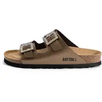 Bayton Mule 'STRASS ATLAS' bronze