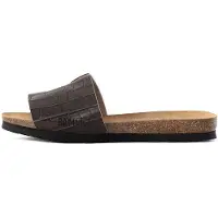Bayton Mule 'Djilian' chocolat / noir