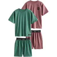 Next Pyjama roseau / magenta / noir
