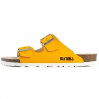 Bayton Mule 'Atlas' beige / jaune / noir / blanc