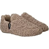 Verbenas Yuk Curly Pantoffels Dicht - Taupe - Maat 41