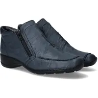 Rieker Boots 'Enkellaarsjes Plat' bleu