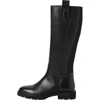 Tamaris Bottes Plate en cuir