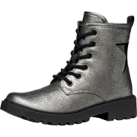 Geox Boots enfant J CASEY GIRL filles - Argenté - 38