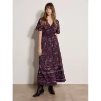 Apricot Robe d’été bleu marine