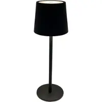 Coen Bakker lampe de table usb dimmable touch métal noir 3 couleurs de lumière 40 LEDs 9x26,5cm