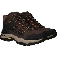 SKECHERS Bottines à lacets 'Arch Fit Dawson - Raveno' marron / gris