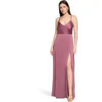 Vera Mont Robe rouge foncé