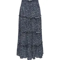 ONLY Jupe 'ONLFernanda' bleu marine / blanc