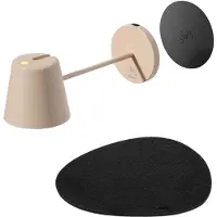 Sompex Magnet-Leuchte Portofino Sand inkl. Platzset und Pad (198 lm)
