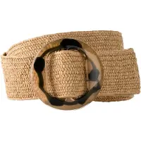 Bonprix Ceinture aspect paille