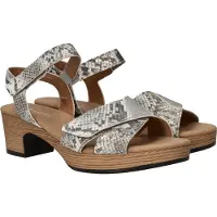 Gabor Sandales à lanières beige / kaki / blanc