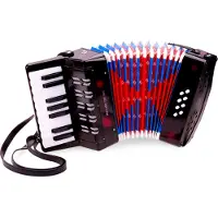 New Classic Toys Accordéon Noir - Jeux premier âge - Jeux d'éveil - Jouets musicaux