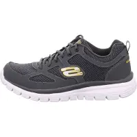 SKECHERS Sneakers 52635-OLV in Olive Leather/Mesh/Trim color size 43