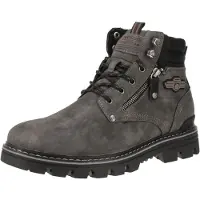 Dockers by Gerli Herren Stiefel Grau