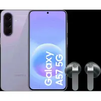 Samsung Galaxy A57 256 Go Mauve 5G + Galaxy Buds4 Noir