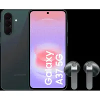 Samsung Galaxy A37 128 Go Vert Foncé 5G + Galaxy Buds4 Noir
