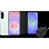 Samsung Galaxy A37 256 Go Blanc 5G + Pack d'Accessoires de Base
