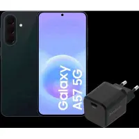Samsung Galaxy A57 128 Go Bleu Foncé 5G + BlueBuilt Chargeur avec Port USB-C 45 W Noir