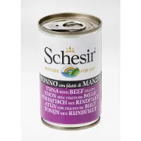 Schesir Croquettes pour chats au thon et au bœuf 140 g