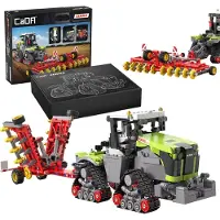 Cada CLAAS Tracteur à chenilles 1/32 (1336 pièces)