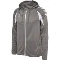 Hummel Veste de survêtement gris clair / noir