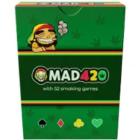 Mad party games Mad420 Cartes à jouer - Jeu d'herbe