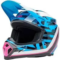 Bell Mx-9 Mips Breakdance Off-road Helmet Bleu L