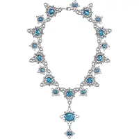 Noble Collection Harry Potter Réplique 1/1 Collier d'opale maudite 30 cm