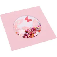 SIZZIX | Dôme à secouer Essential, cercle 6,35 cm, lot de 6